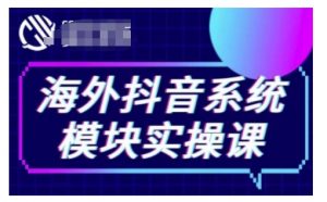 海外抖音Tiktok系统模块实操课,TK短视频带货,TK直播带货,TK小店端实操等-网创星球